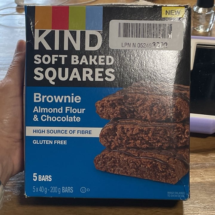 photo of KIND Almond Flour & Chocolate Brownie shared by @nbacha on  06 May 2025 - review
