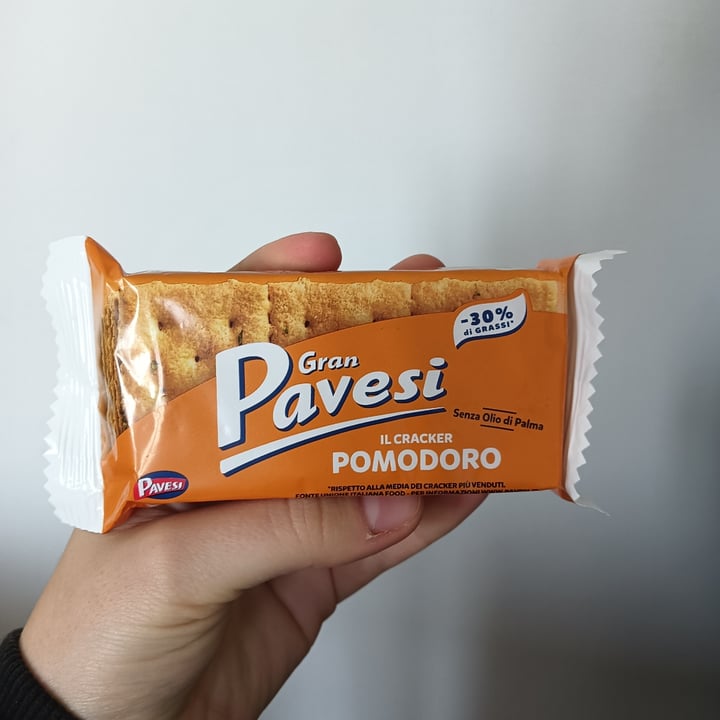 photo of Gran pavesi Crackers al pomodoro shared by @sunflower00 on  02 May 2024 - review
