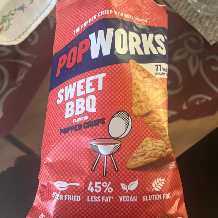 photo of Pop works Sweet bbq chips shared by @fraulicia on  10 Mar 2024 - review