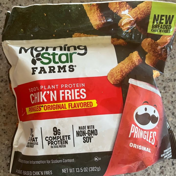 photo of MorningStar Farms Chik'n Fries Pringles Original Flavored shared by @tatanka05 on  21 Apr 2024 - review