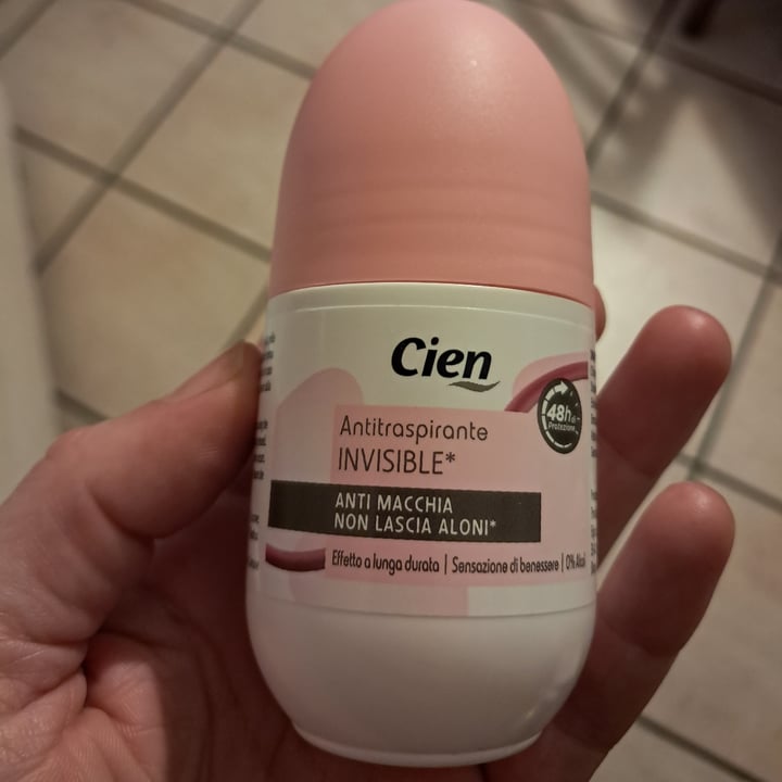 photo of Cien Deodorante Antitraspirante Invisible shared by @frafrancy on  02 Jan 2025 - review