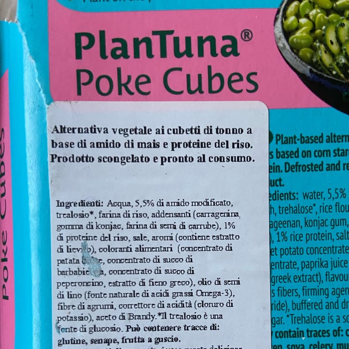 photo of Unfished PlantTuna Poke Cubes shared by @aledece on  26 Nov 2023 - review