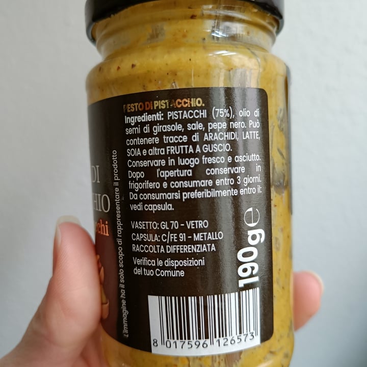 photo of amo essere eccellente Pesto Di Pistacchio shared by @chiarett on  24 Oct 2023 - review