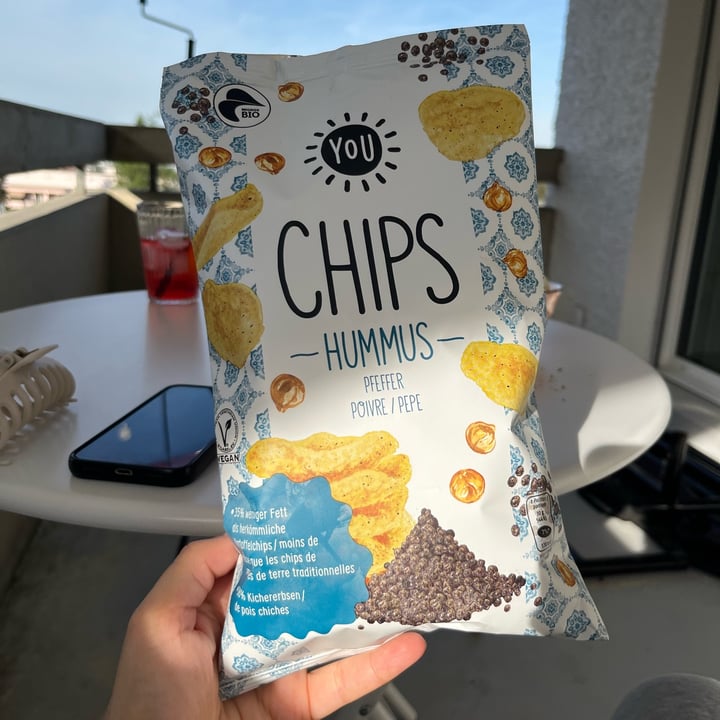 photo of You chips hummus pfeffer shared by @pattini on  17 Apr 2024 - review