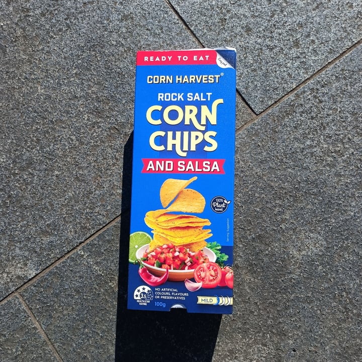photo of Corn Harvest Rock Salt Corn Chips And Salsa shared by @tardisco on  10 Oct 2025 - review