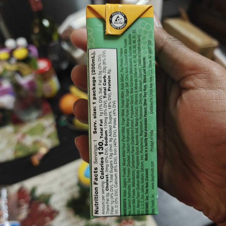 photo of Deep Millet Milk shared by @karthick on  01 Mar 2025 - review