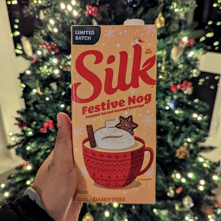 photo of Silk Dairy-Free Festive Nog shared by @raffymabanag on  03 Jan 2024 - review