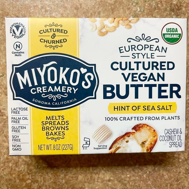 photo of Miyoko's Creamery Butter shared by @monikitty on  27 Feb 2025 - review