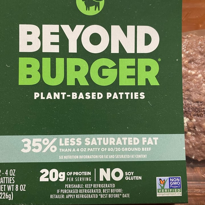 photo of Beyond Meat Beyond Burger Plant-Based Patties shared by @potaytoes on  31 Aug 2023 - review