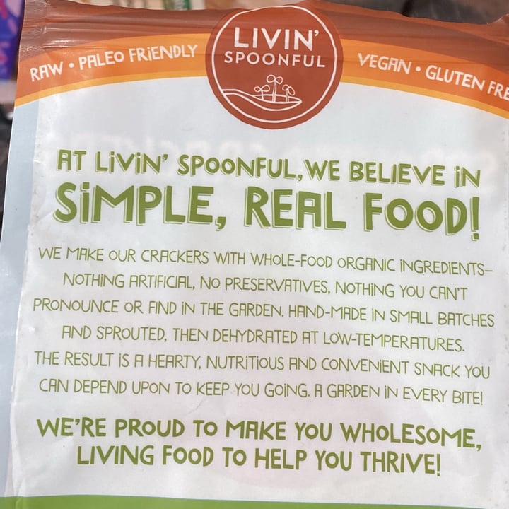 photo of Livin' Spoonful Sprouted Crackers , Pesto Pumpkin Seed shared by @ivyridgevegan on  11 Dec 2023 - review