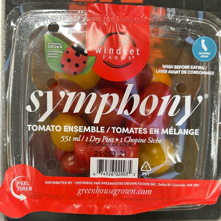 photo of Windset Farms Symphony Tomato Ensemble shared by @rochi09 on  06 Oct 2025 - review