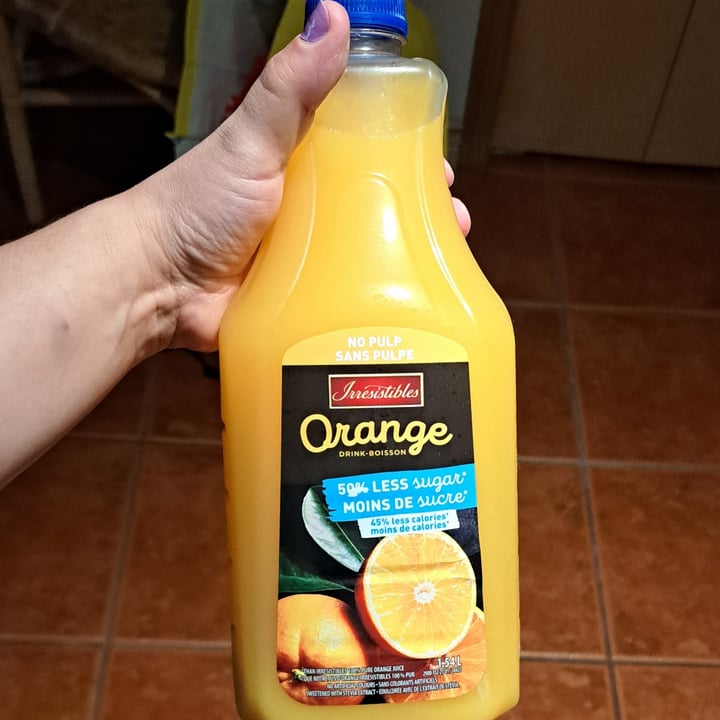 photo of Irresistibles Orange Juice - 50% Less Sugar shared by @svraphael88 on  01 May 2024 - review