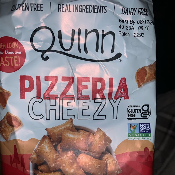 photo of Quinn Snacks Plant Based Pizzeria Cheezy Filled Pretzel Nuggets shared by @maddy-6 on  26 Nov 2023 - review