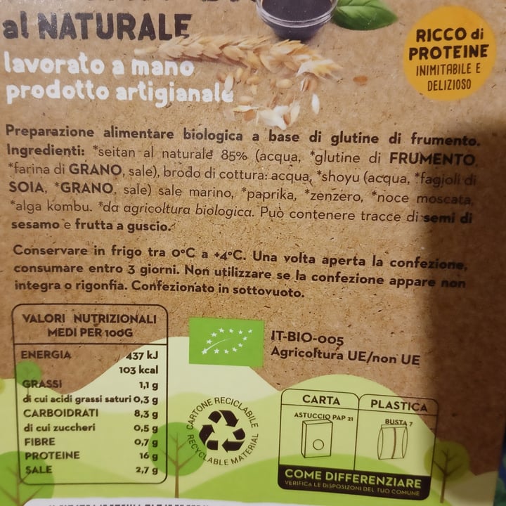 photo of Regina Verde Seitan Bio al Naturale shared by @chiccamary on  02 Dec 2023 - review