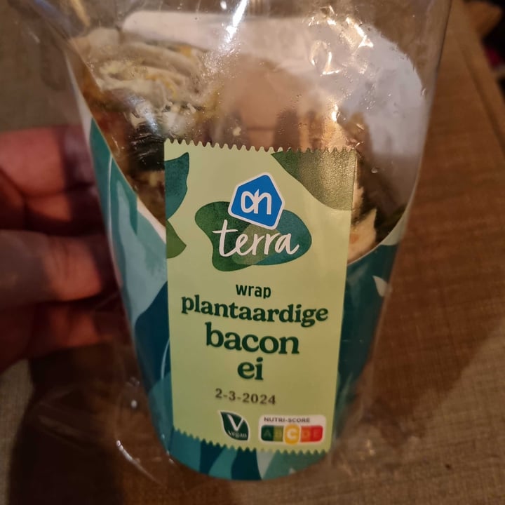 photo of Albert Heijn Terra wrap plantaardige bacon & ei shared by @goshasap on  29 Feb 2024 - review