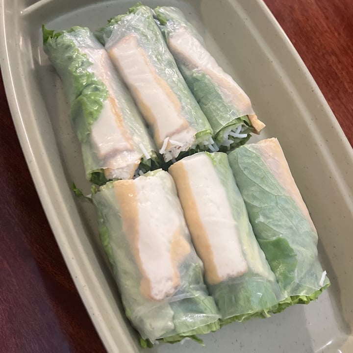 photo of Saigon Village Restaurant Fresh Spring Rolls (tofu) shared by @letusbeheroes on  19 Jan 2024 - review