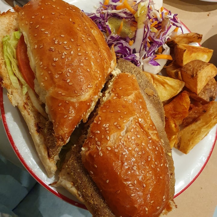 photo of Gordo Vegano Sandwich de Milanesa shared by @candelaveg14 on  28 Aug 2023 - review