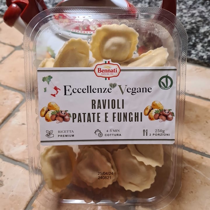 photo of Bennati Ravioli patate e funghi shared by @alesssssssia on  04 Mar 2024 - review