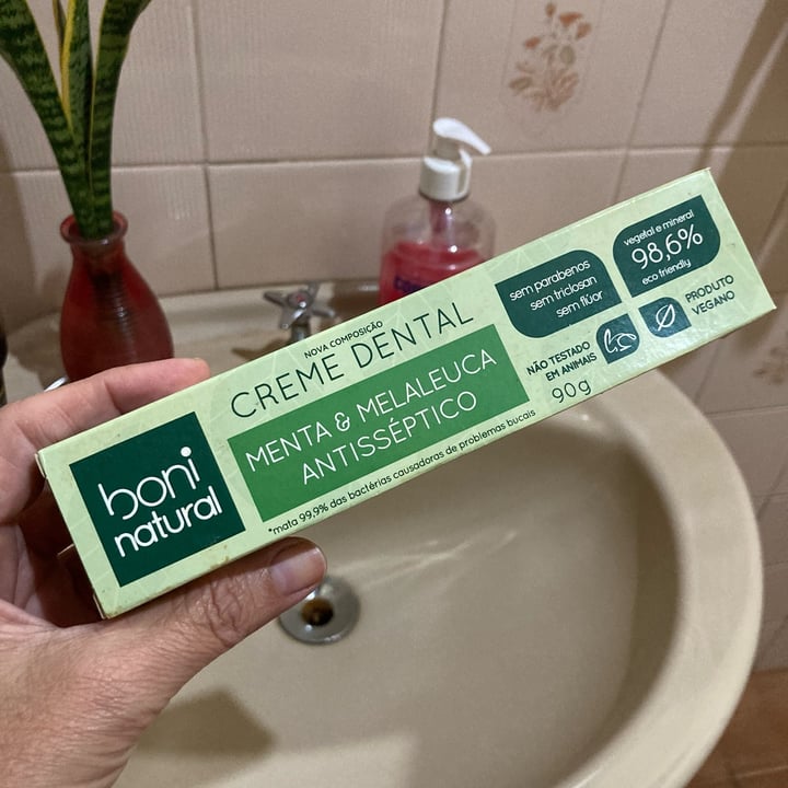 photo of Boni natural Creme Dental shared by @allecrodrigues on  11 Mar 2025 - review