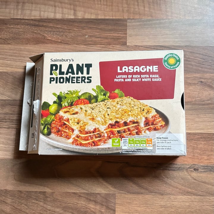photo of Plant Pioneers Lasagne shared by @jakeastonfta on  12 Mar 2025 - review