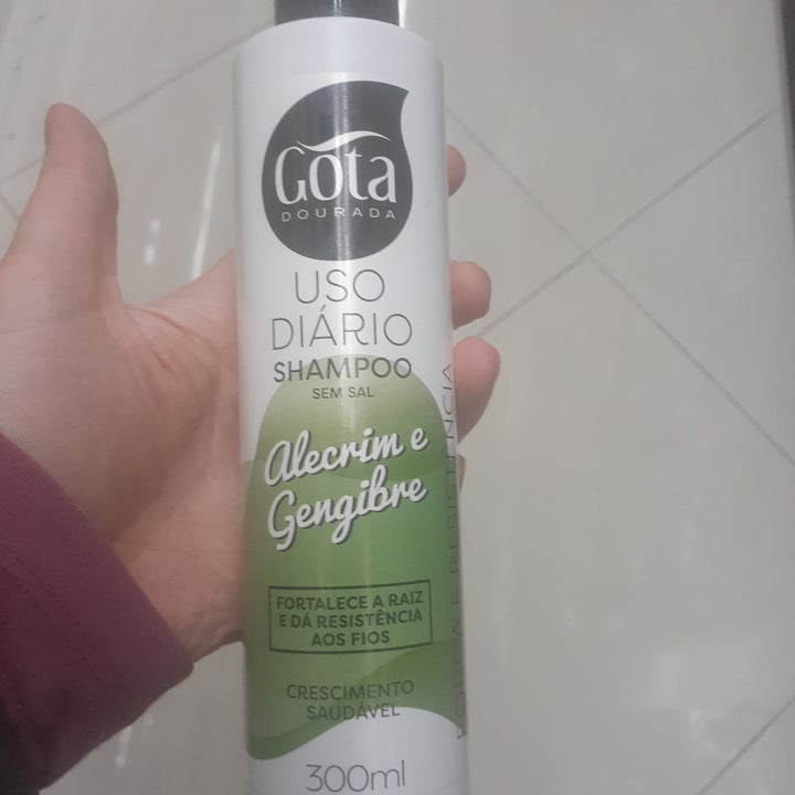 photo of Gota Dourada Shampoo - Alecrim & Gengibre shared by @aranvegan on  21 Apr 2024 - review