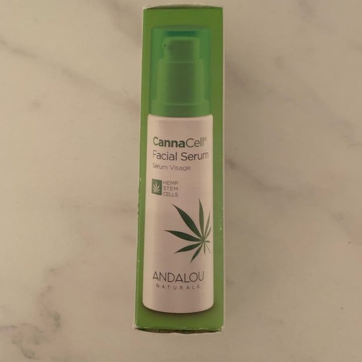 photo of Andalou Naturals Andalou Canna Cell Facial Serum shared by @mandygvegan on  18 Feb 2024 - review
