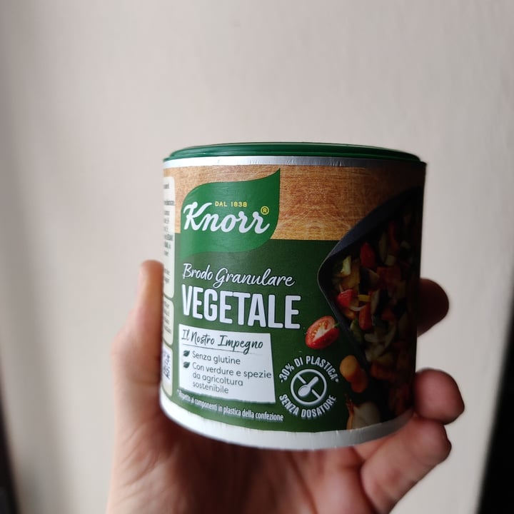 photo of Knorr Brodo granulare vegetale shared by @lucianothecat on  08 Jul 2025 - review