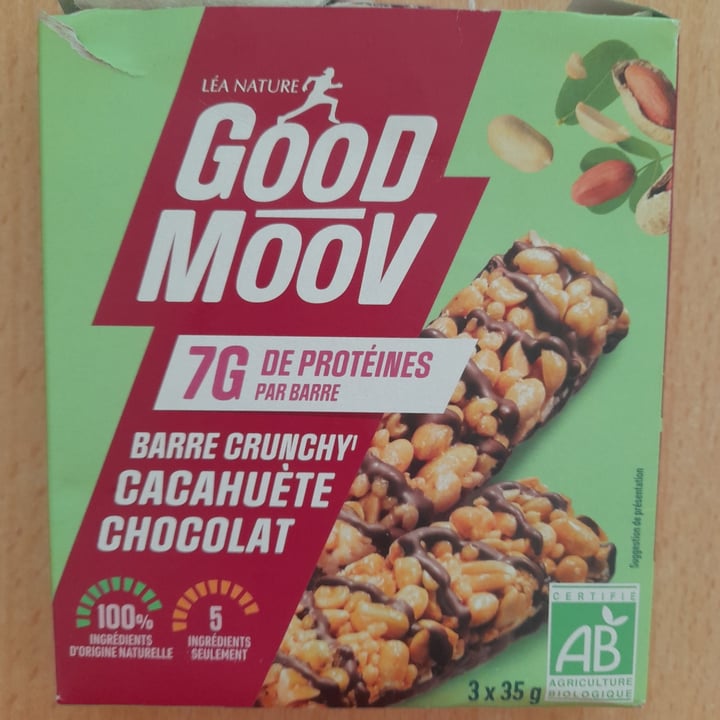 photo of Léa Nature barre crunchy cacahuète chocolat shared by @alice50 on  27 Sep 2025 - review