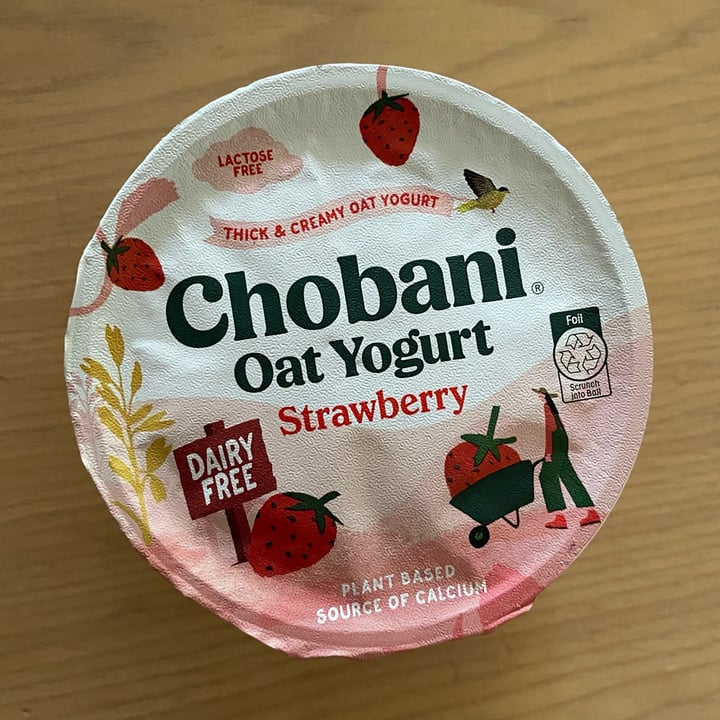 photo of Chobani Oat Yogurt Strawberry shared by @dan17 on  26 Aug 2023 - review