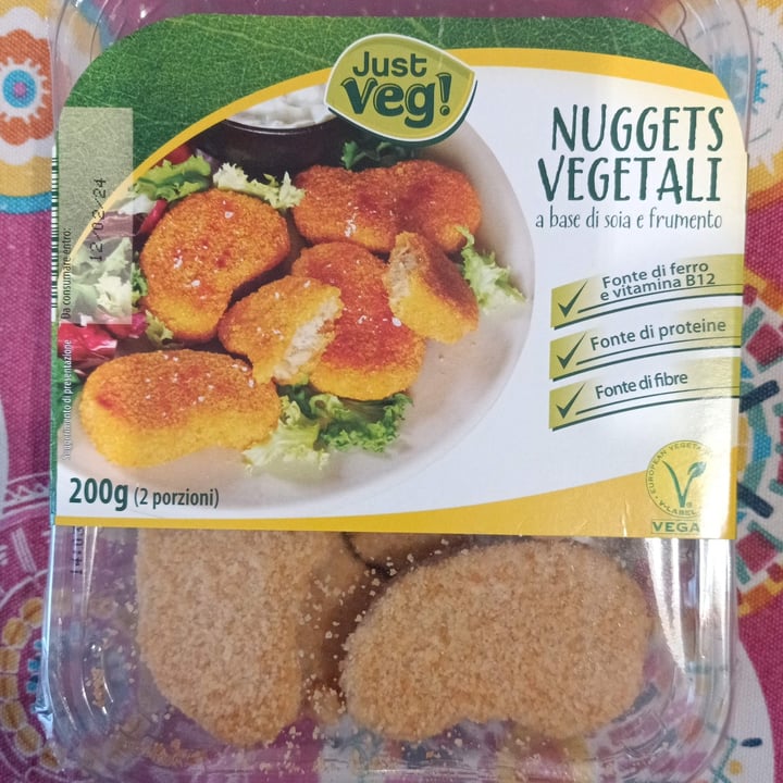 photo of Just Veg! (ALDI Italy) Nuggets Vegetali shared by @arielasalcini on  20 Jan 2024 - review