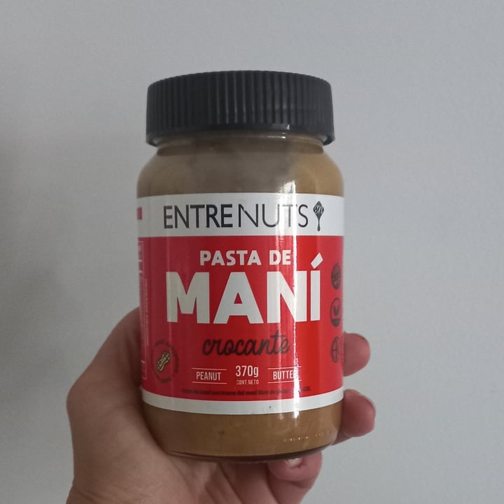 photo of EntreNuts Pasta de Maní Crocante shared by @vforvegan on  16 Oct 2023 - review
