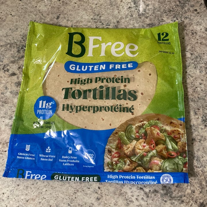 photo of BFree High protein wrap shared by @shlumpadinka on  11 May 2024 - review