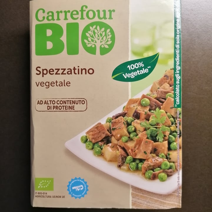 photo of Carrefour Spezzatino vegetale shared by @lacla2022 on  26 Aug 2023 - review