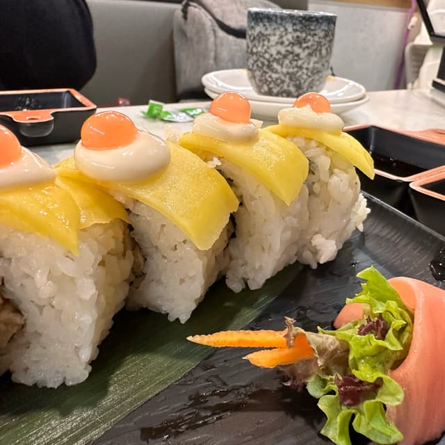 Photo of the dish “Mango Vnagi with Bursters”