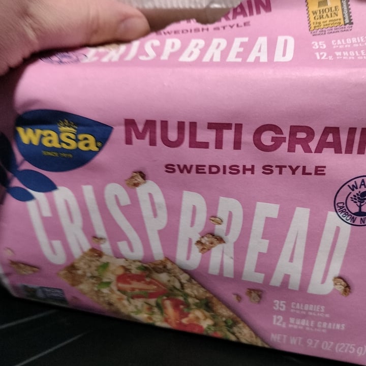 photo of Wasa Multi Grain Swedish Style Crispbread shared by @earthenlynx on  15 Jan 2024 - review