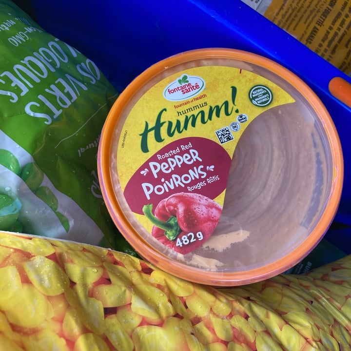 photo of Fontaine Santé Roasted Red Pepper Hummus shared by @hungrywoman on  19 Apr 2024 - review