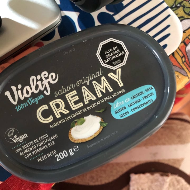 photo of Violife queso crema shared by @roseylovesveggies on  28 Sep 2023 - review