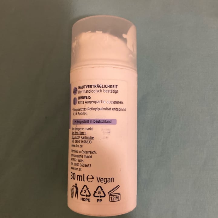 photo of Balea beauty expert nicth cream shared by @nochmalbitte on  25 Jun 2025 - review