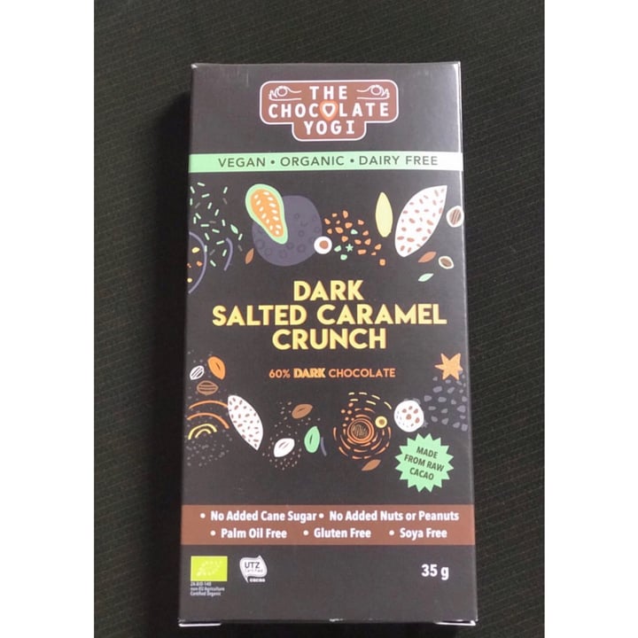 photo of The Chocolate Yogi Dark Salted Caramel Crunch shared by @ashantiwhitney on  21 Aug 2023 - review