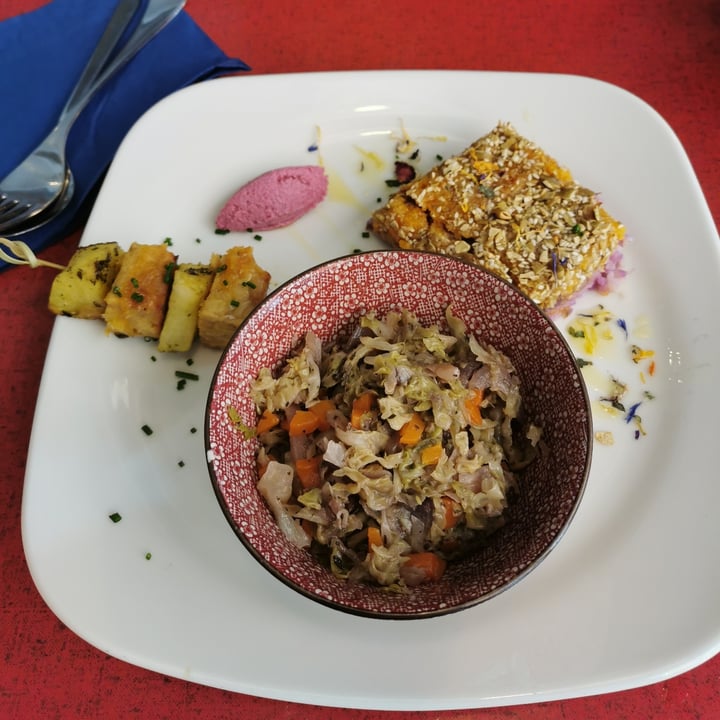 photo of Fram Cafè Bistrot Bio Veg menú pranzo shared by @nixandstuffs on  10 Nov 2023 - review