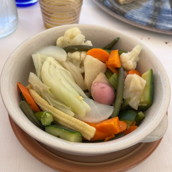 photo of Ristorante Pizzeria Le Giare Verdure di stagione cotte al vapore shared by @marylea on  27 Jul 2024 - review