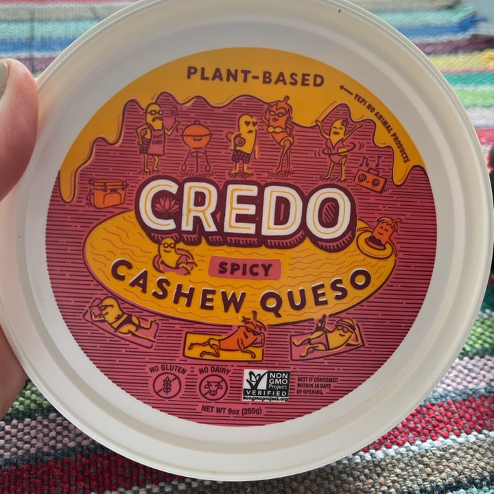 photo of Credo Oat milk credo queso shared by @daniveganbrazil on  16 Oct 2024 - review