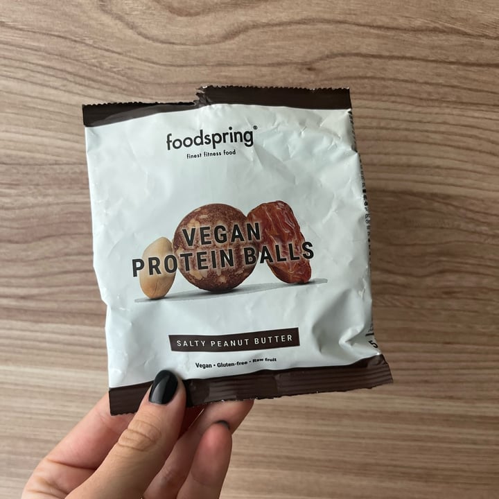 photo of Foodspring Vegan protein balls shared by @meli90 on  06 Oct 2023 - review