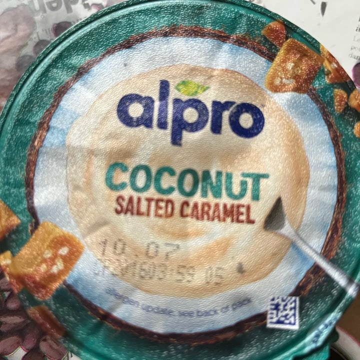 photo of Alpro Absolutely Coconut Salted Caramel shared by @lucyvegan83 on  22 Jul 2025 - review