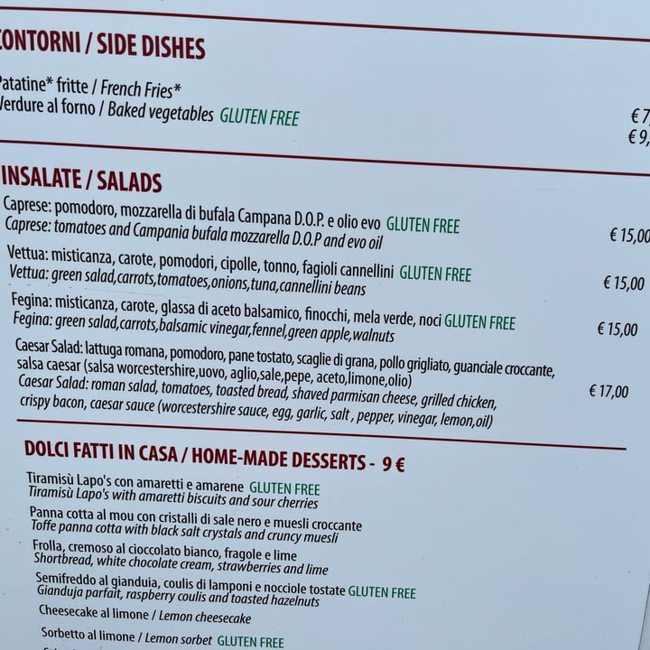 photo of Ristorante Lapo's - Italian Restaurant Monterosso Al Mare Sorbetto al limone shared by @eeyoreblack on  09 Sep 2025 - review