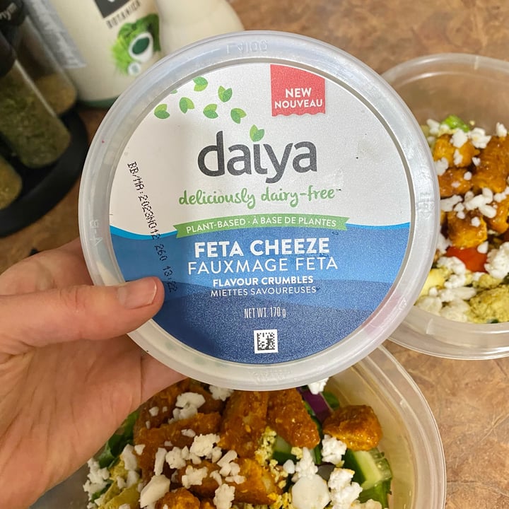 photo of Daiya feta Cheeze Crumbles shared by @anniekimderoy on  29 Aug 2023 - review