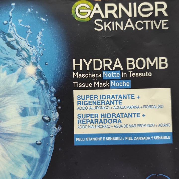 photo of Garnier Hydra Bomb notte shared by @angie00 on  23 May 2024 - review