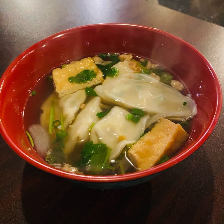 photo of Vegan Sun Dumpling Soup shared by @curvycarbivore on  19 Mar 2024 - review