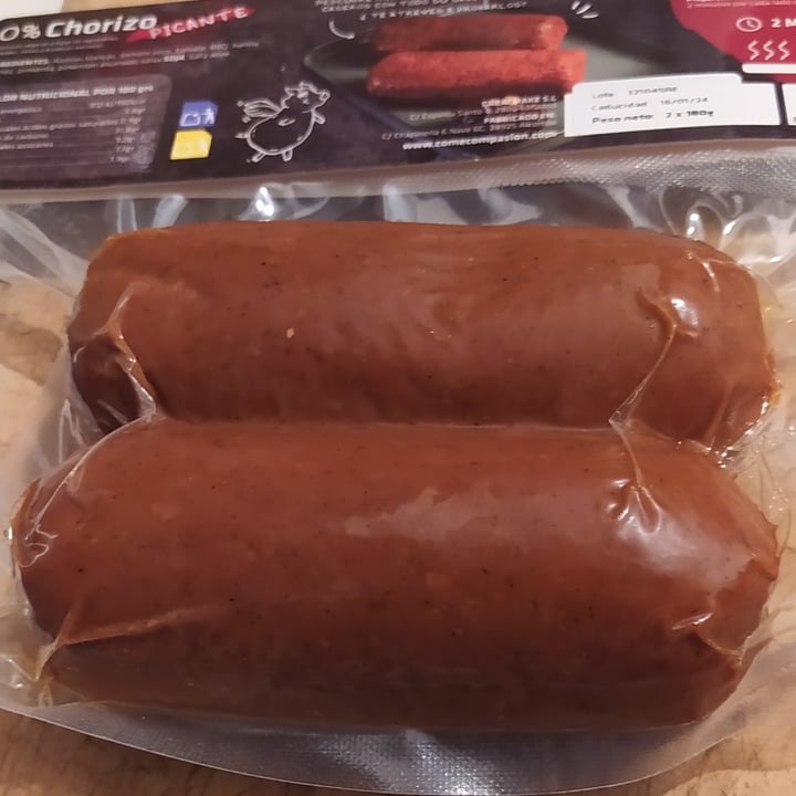 photo of Come Compasión Carniceria Vegetal Chorizo picante shared by @h3lena on  02 Jan 2024 - review