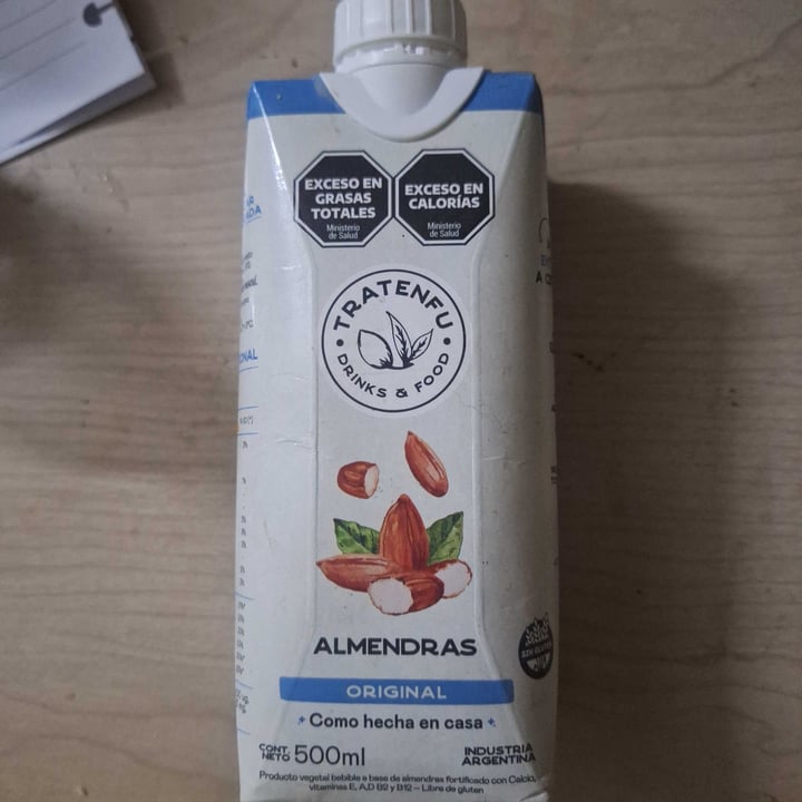 photo of Tratenfu Leche De Almendras shared by @vaninadls on  01 Oct 2025 - review